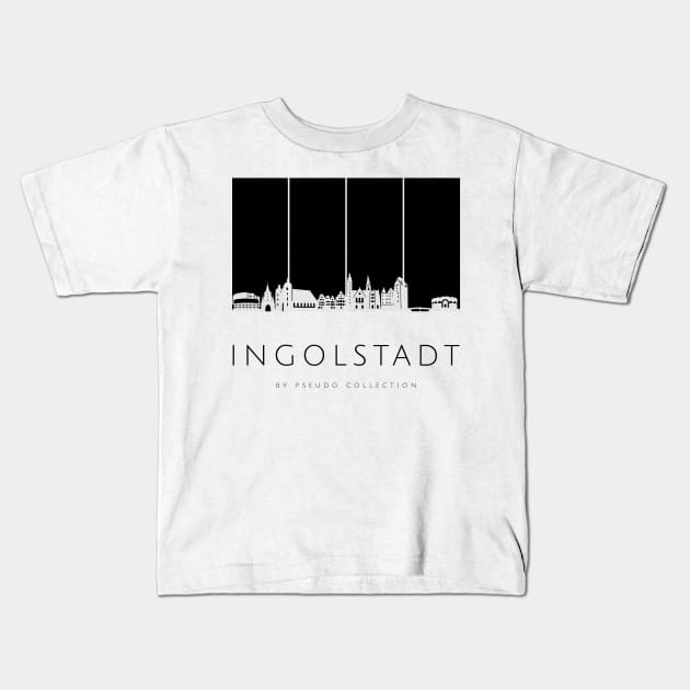 Ingolstadt skyline Kids T-Shirt by PCollection